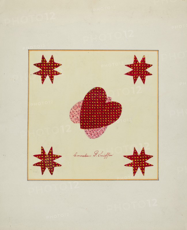 Pieced Autograph Quilt (1 Piece), c. 1936.