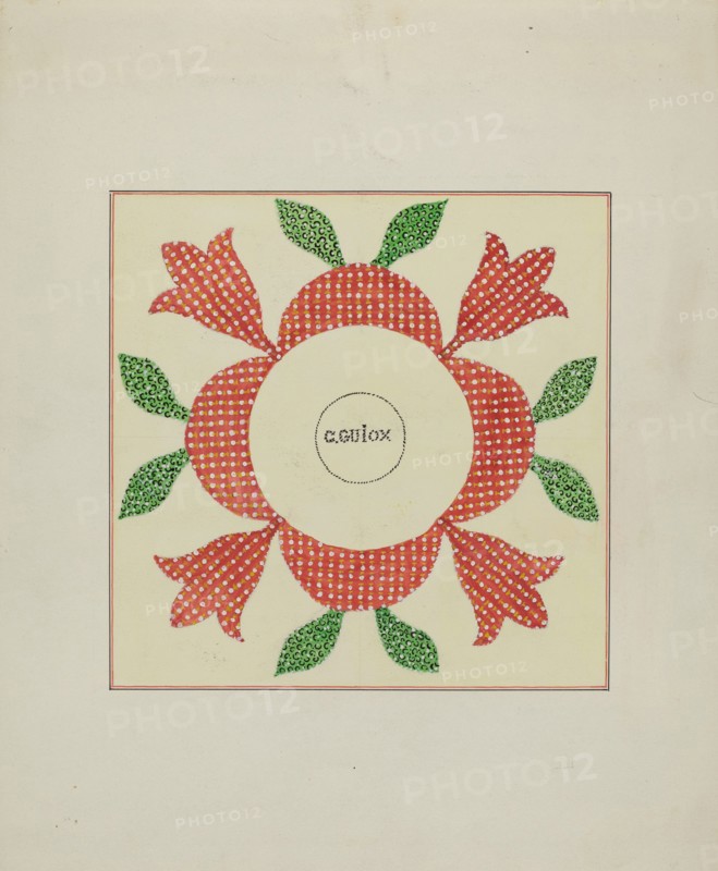 Pieced Autograph Quilt (1 Piece), c. 1936.
