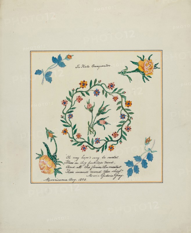 Pieced Autograph Quilt (1 Square), c. 1936.