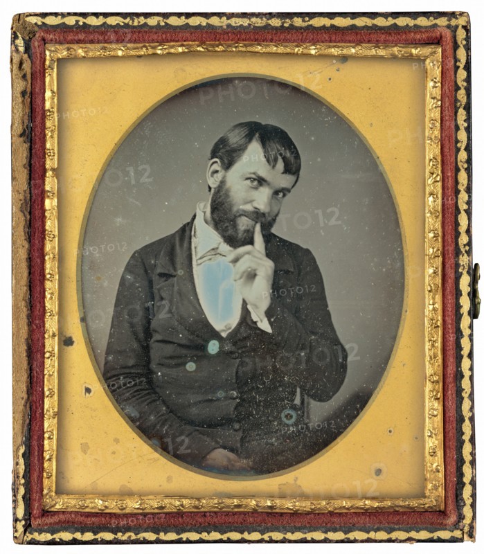Portrait of a Man, c. 1850.