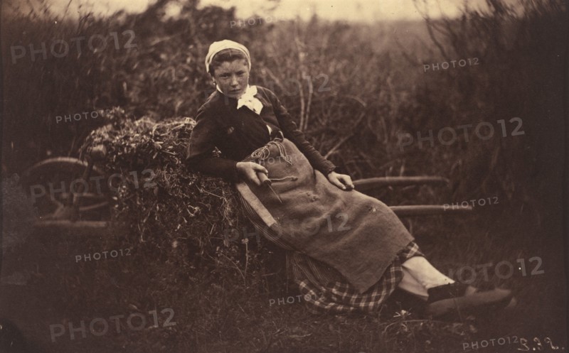 Peasant, c. 1870.
