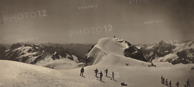 Summit of Mont Titlis, Switzerland, 1866.