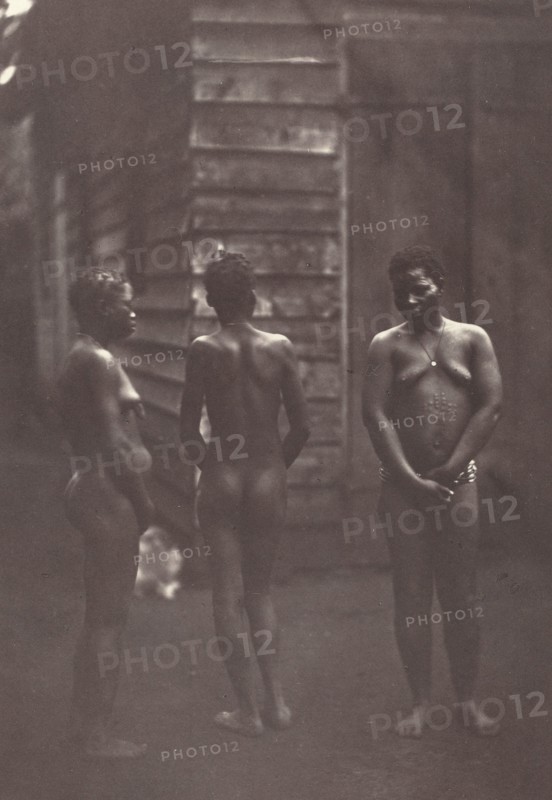 Trois Femmes Malgaches (Plate 30), 1863.