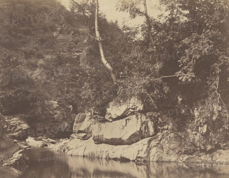 River Scene, c. 1855.