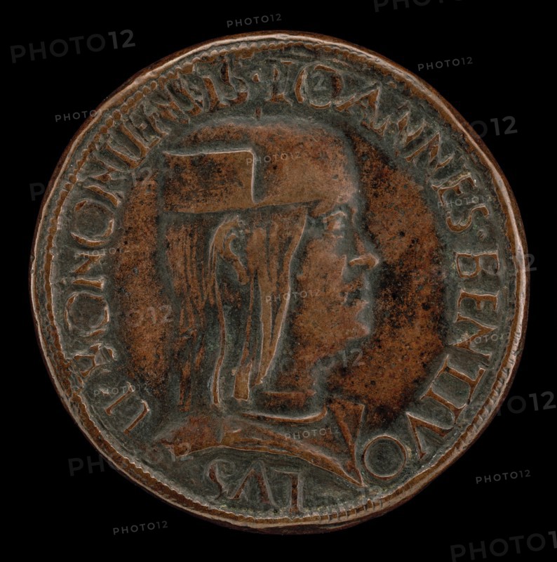 Giovanni II Bentivoglio, 1443-1509, Lord of Bologna 1462-1506 [obverse], 1494. Attributed to Francesco Francia.