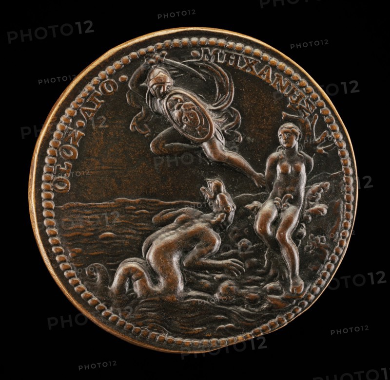 Perseus Rescuing Andromeda [reverse], 16th century.