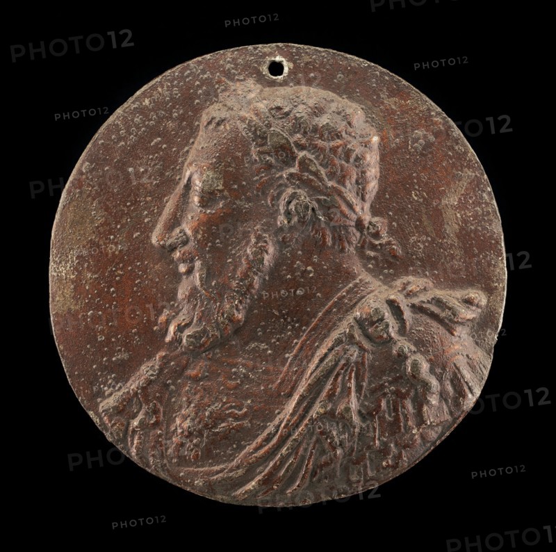 François I, 1494-1547, King of France 1515 [obverse], early 16th century.