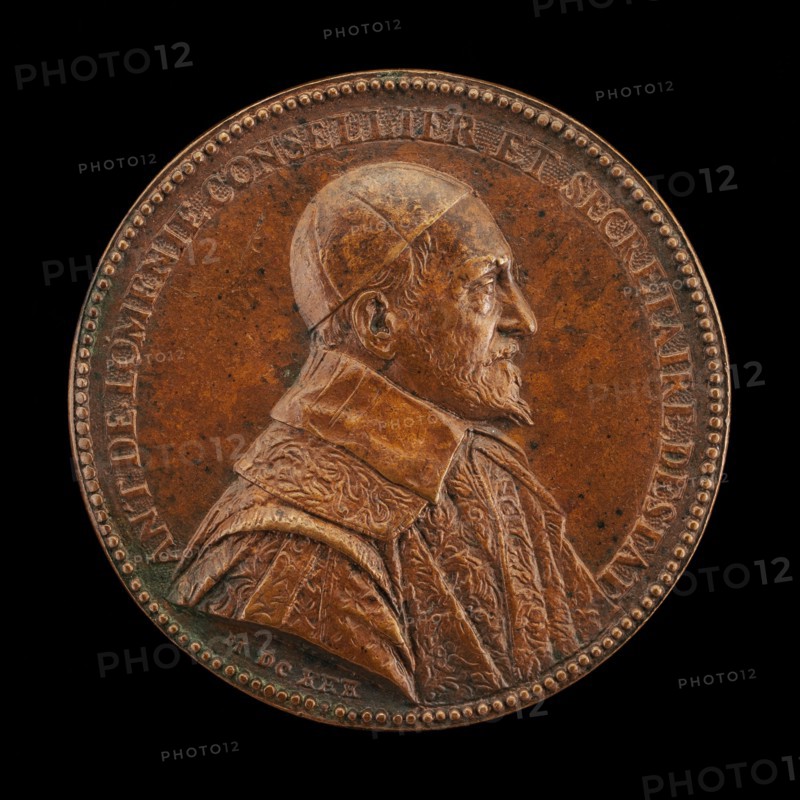 Antoine de Loménie, 1560-1638, Counselor and Secretary of State 1606 [obverse], 1630.