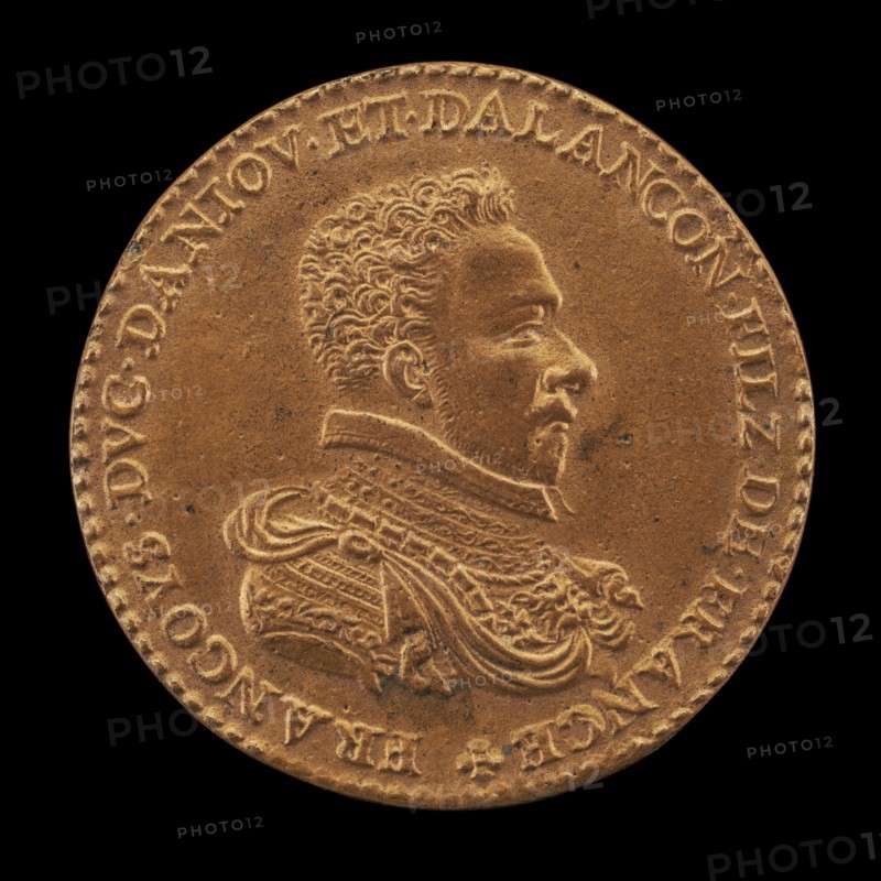 Hercule-François, 1544-1584, Duc d'Alençon and d'Anjou [obverse], 17th century.