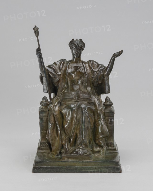 Alma Mater (Columbia University), model 1900-1903, cast c. 1907.