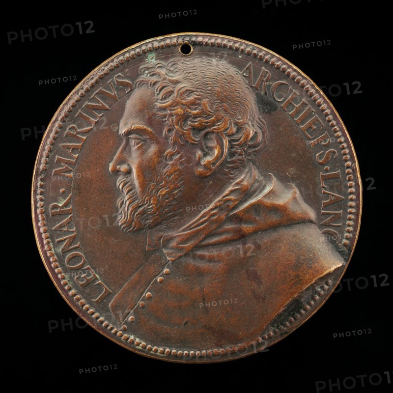 Leonardo de' Marini, died 1572, Archbishop of Lanciano [obverse], 1562-1566.