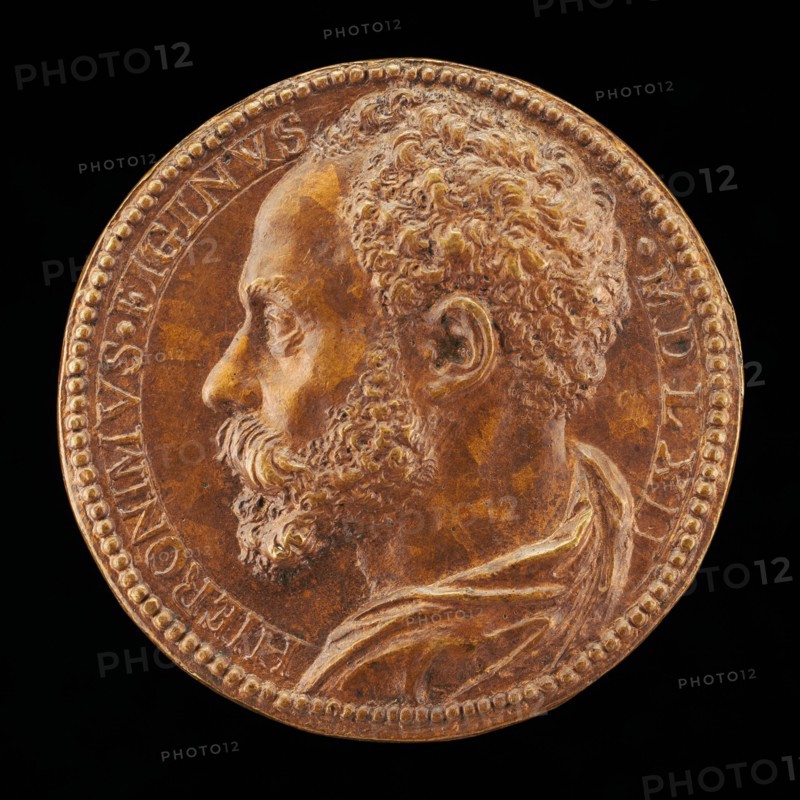 Girolamo Figino, 16th Century Milanese Painter [obverse], 1562.