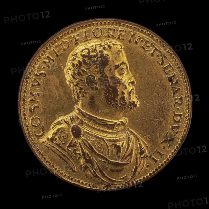 Cosimo I de' Medici, 1519-1574, Duke of Florence 1537 [obverse], 1567.
