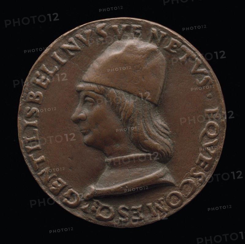 Gentile Bellini, 1429-1507, Venetian Painter [obverse], c. 1500.