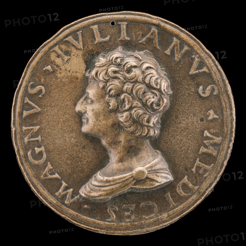 Giuliano II de' Medici, 1479-1516, Duc de Nemours 1515 [obverse], 1513.