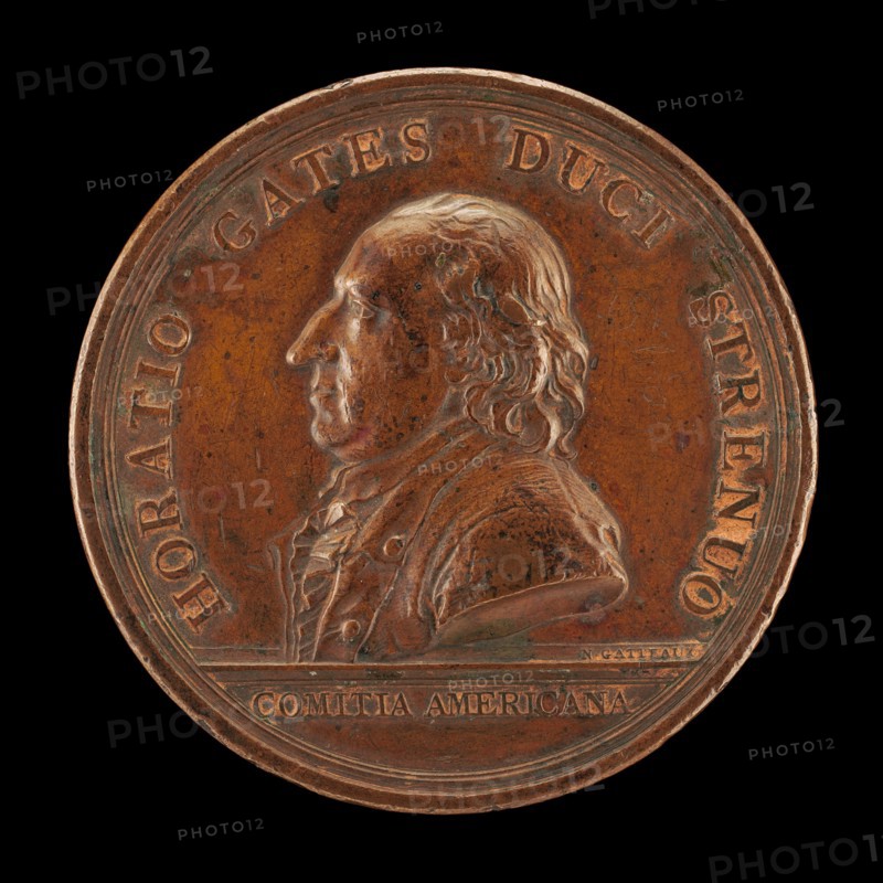 Horatio Gates, 1728-1806, Major General [obverse], 1787.