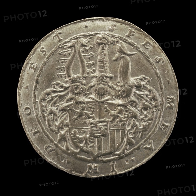 Blazon of Arms [reverse], c. 1532.