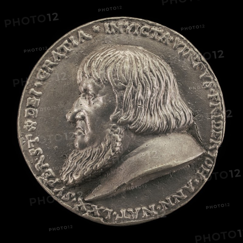 Friedrich the Elder, 1460-1536, Margrave of Brandenburg-Ansbach 1486 [obverse], 1528.