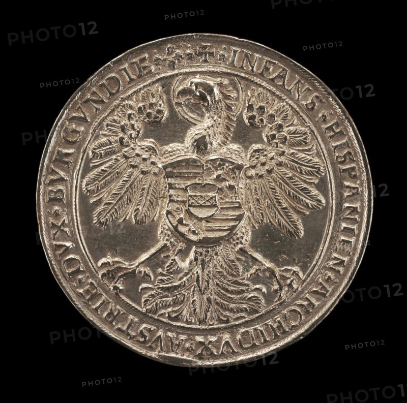 Eagle Displayed, Charged with Shield [reverse], 1541.