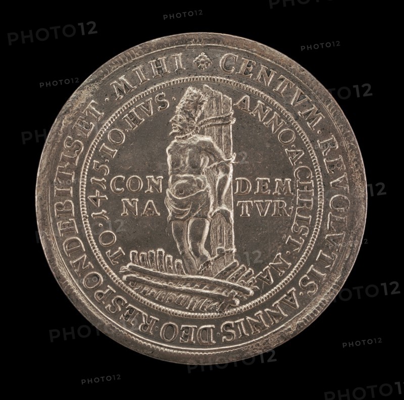 John Huss Centenary Medal [reverse], 1515.