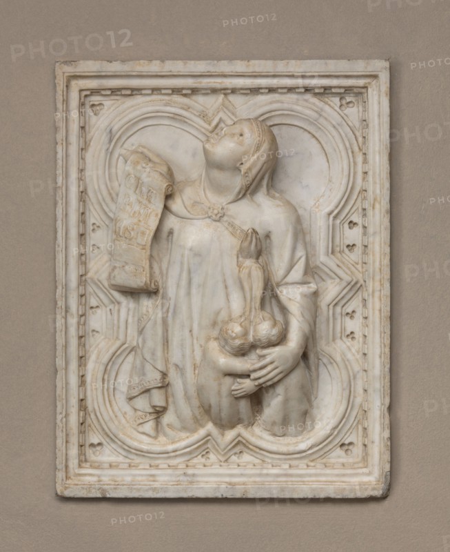 Charity, c. 1330.
