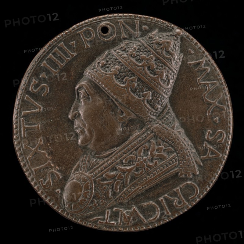 Sixtus IV (Francesco della Rovere, 1414-1484), Pope 1471 [obverse], 1481.