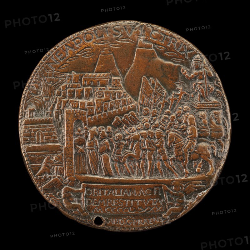 Alfonso's Triumphal Entry into Naples [reverse], 1481.