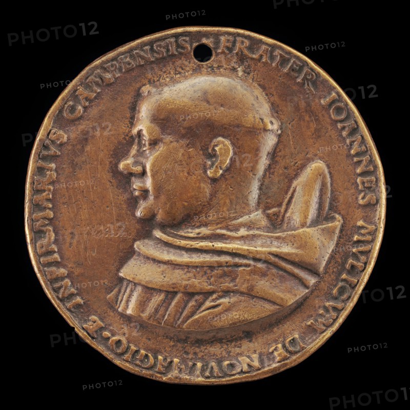Johannes Mulicum, Infirmarian of the Cistercian Monastery at Kamp near Neuss [obverse], 1540.