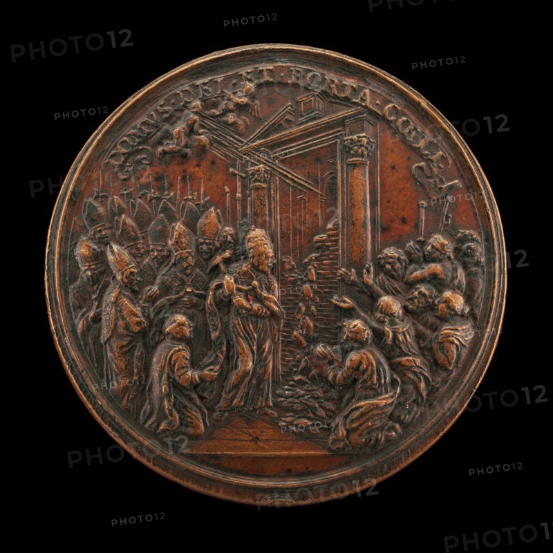 Opening of the Holy Door for the Jubilee [reverse], 1675.