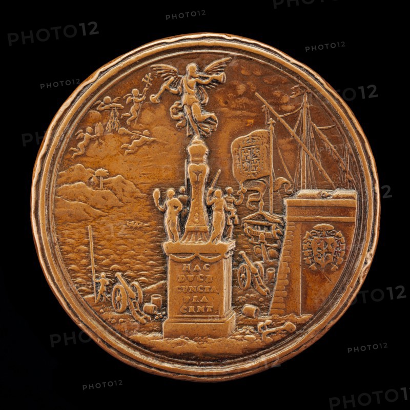 Allegorical Monument to the Liberation of Messina [reverse], 1678.