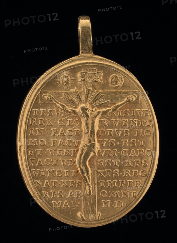Christ Crucified [reverse], c. 1675.