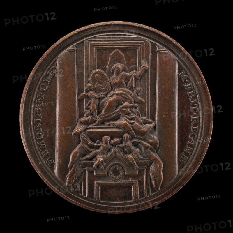 Tomb of Princess Maria Clementina Sobieska in St. Peter's [reverse], 1743.