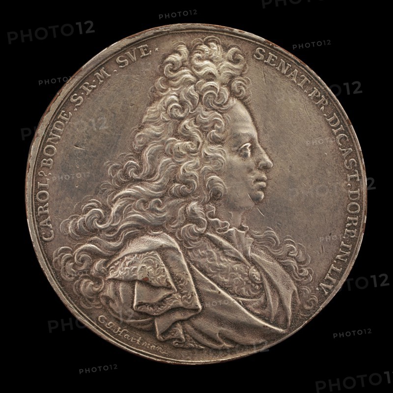 Karl Bonde, 1648-1699, Swedish Senator [obverse], 1699.