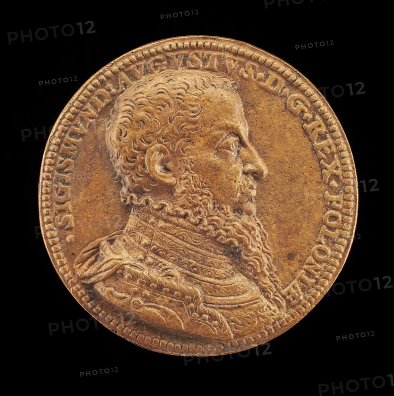 Sigismund II Augustus, 1520-1572, King of Poland 1548 [obverse], c. 1562.