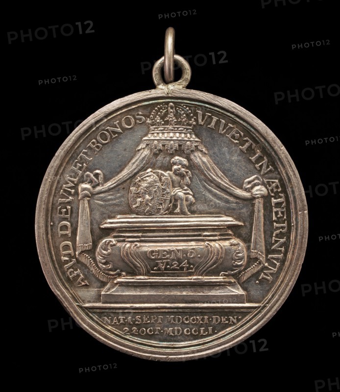 Death of the Stadholder [reverse], 1751.