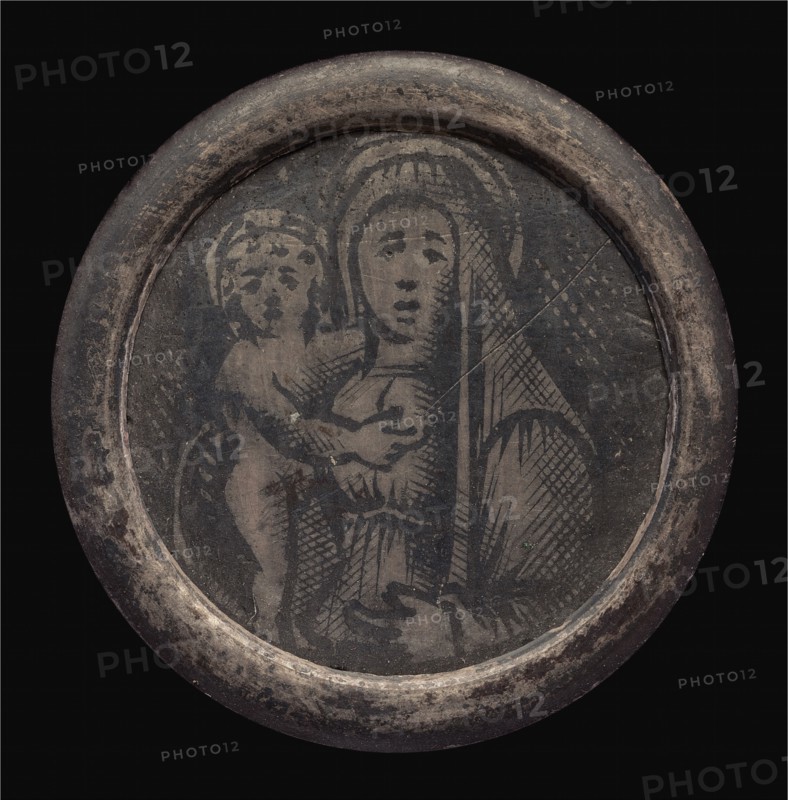 The Virgin and Child.