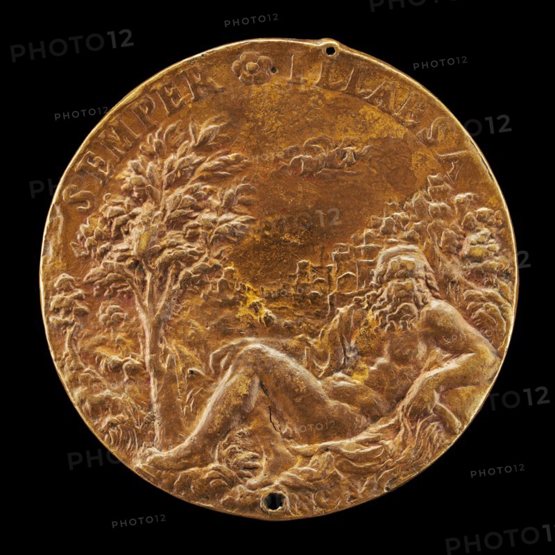River-god Mincio [reverse], c. 1550.