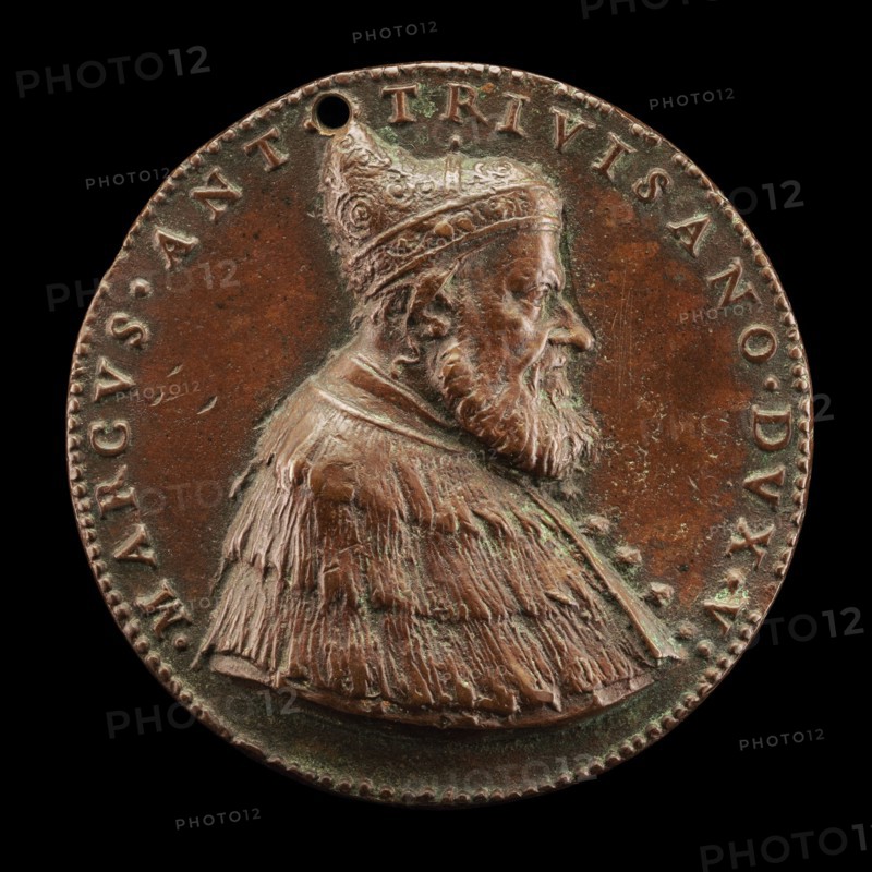 Marcantonio Trevisan, c. 1475-1554, Doge of Venice 1553 [obverse], 1554.