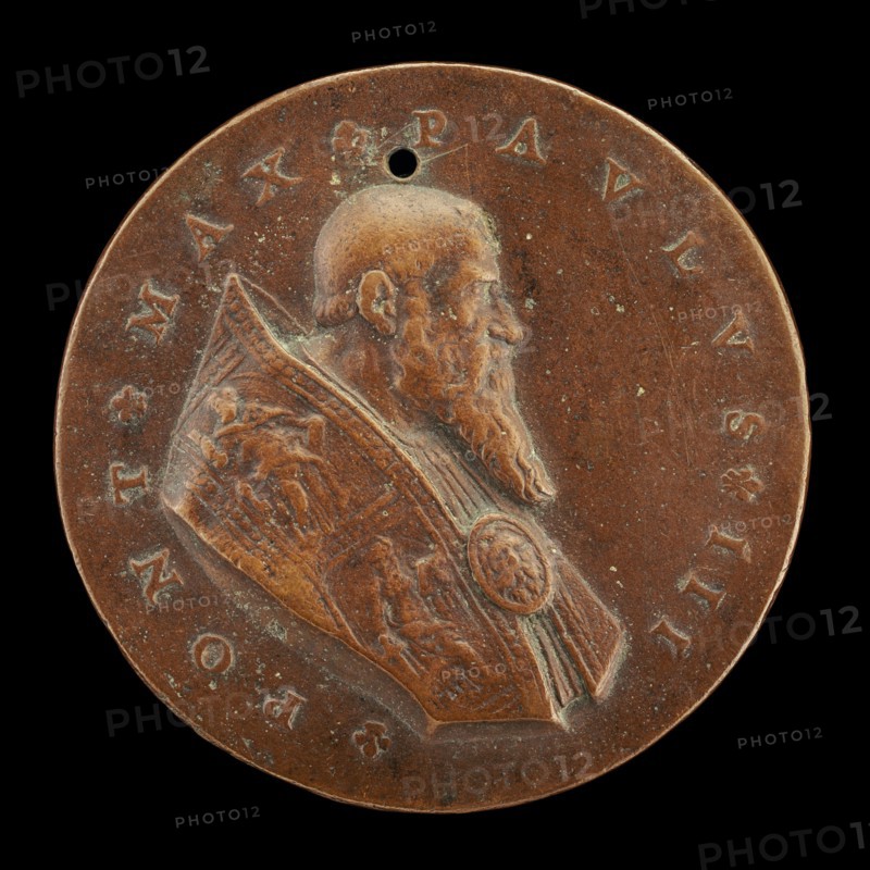 Paul III (Alessandro Farnese, 1468-1549), Pope 1534 [obverse], c. 1540.