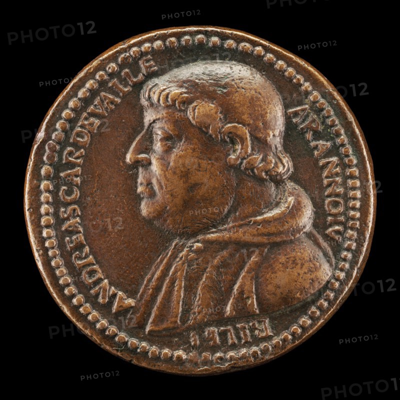 Andrea Della Valle, 1463-1534, Patron and Collector, Cardinal 1517 [obverse], 16th century.