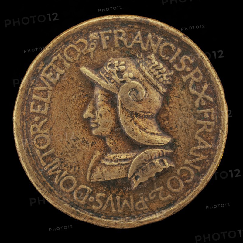 François I, 1494-1547, King of France 1515 [obverse], 1515 or after.