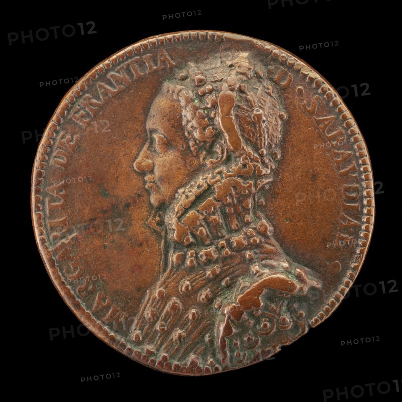 Marguerite of France, 1523-1574, Duchess of Savoy [obverse], 16th century.