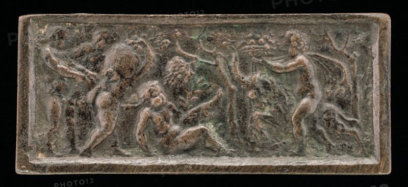 Five Putti Making Wine, early 16th century.