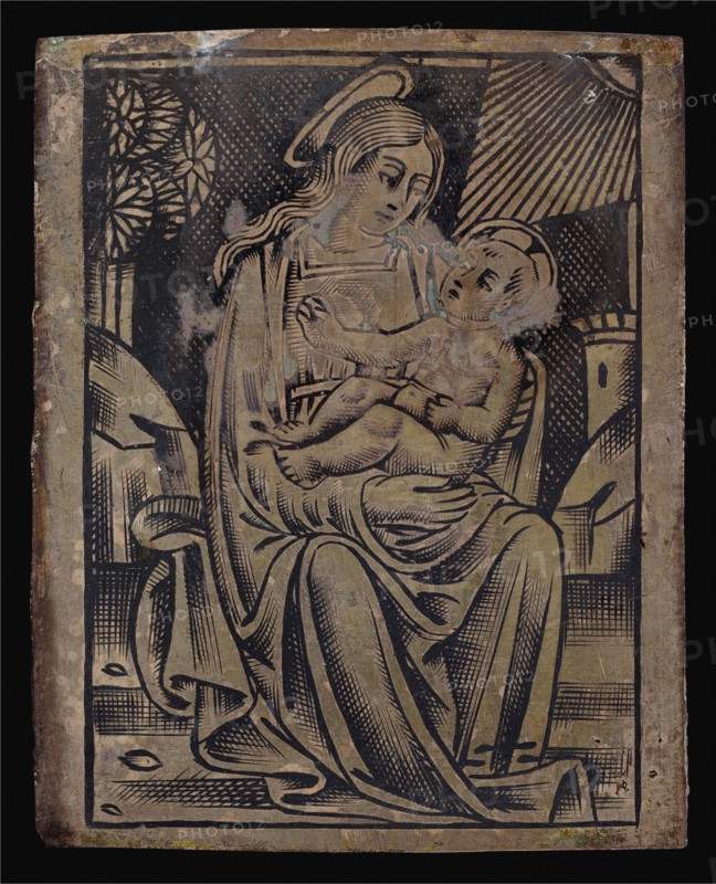 Virgin and Child.