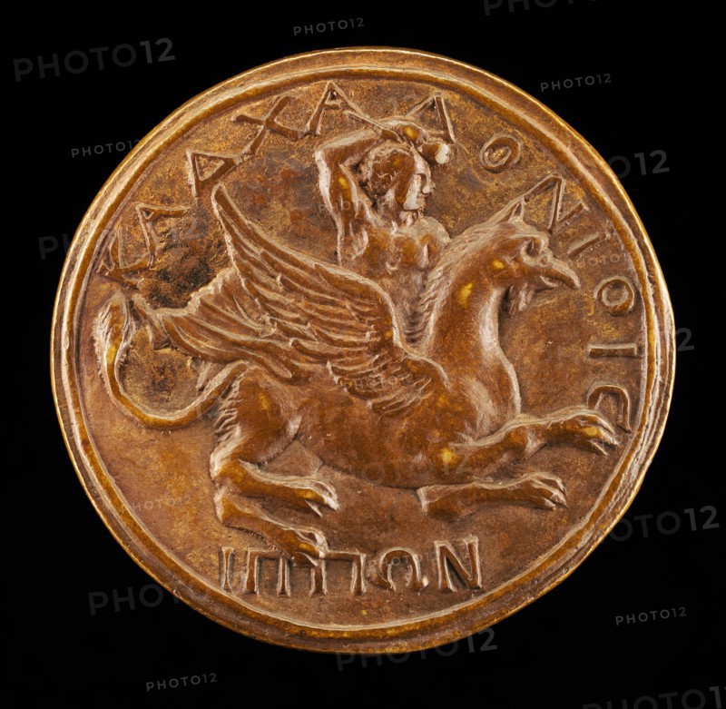 Antinous on a Griffin [reverse], probably 1500/1599. Probably Italian.