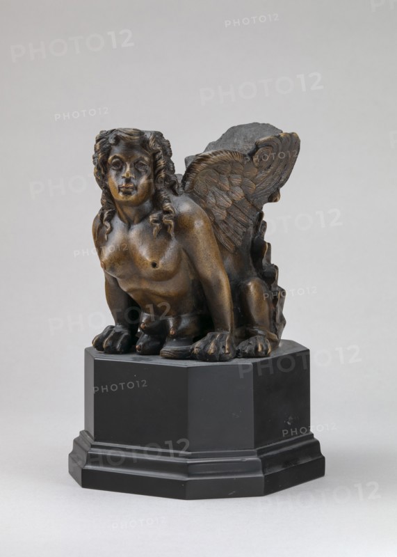 Object with Sphinx Head (Furniture Mount?), 16th/19th century.