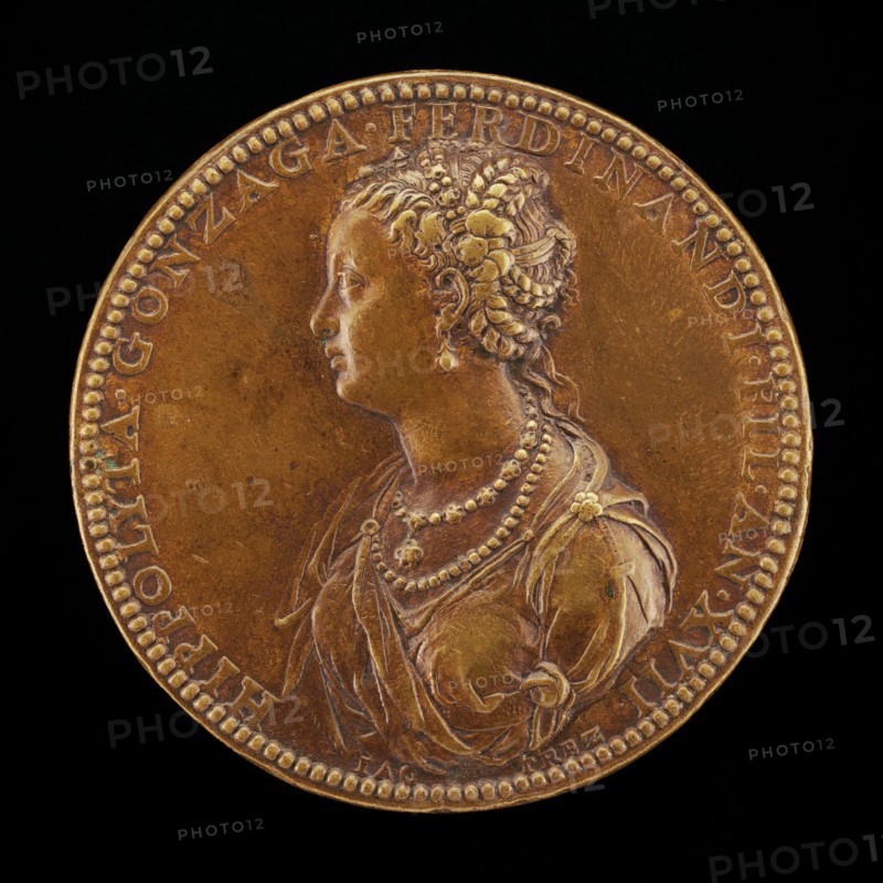 Ippolita Gonzaga, 1535-1563, Daughter of Ferdinando [obverse], 1552.