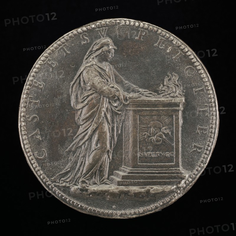 Isabella at a Burning Altar [reverse].
