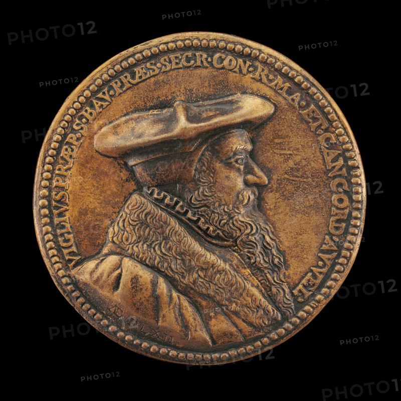 Viglius van Aytta of Zuichem, 1507-1577, Lawyer and Humanist [obverse], 1568.
