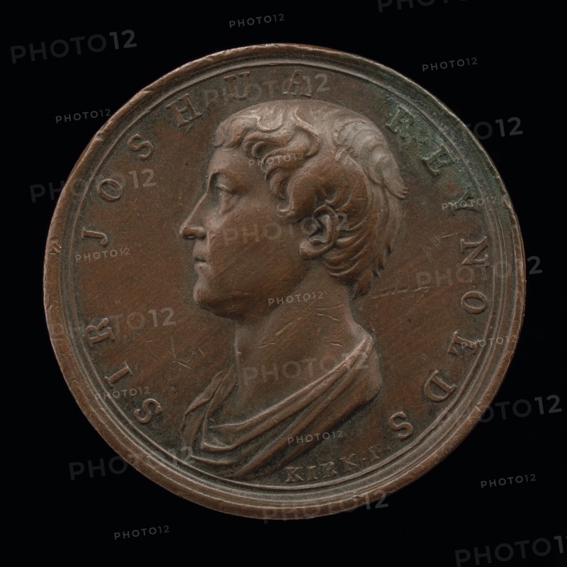 Sir Joshua Reynolds, 1723-1792, Painter [obverse], 1773.